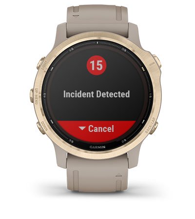 Garmin Fenix 6S Solar Srebrny z czarnym paskiem [010-02409-00] funkcjonalność